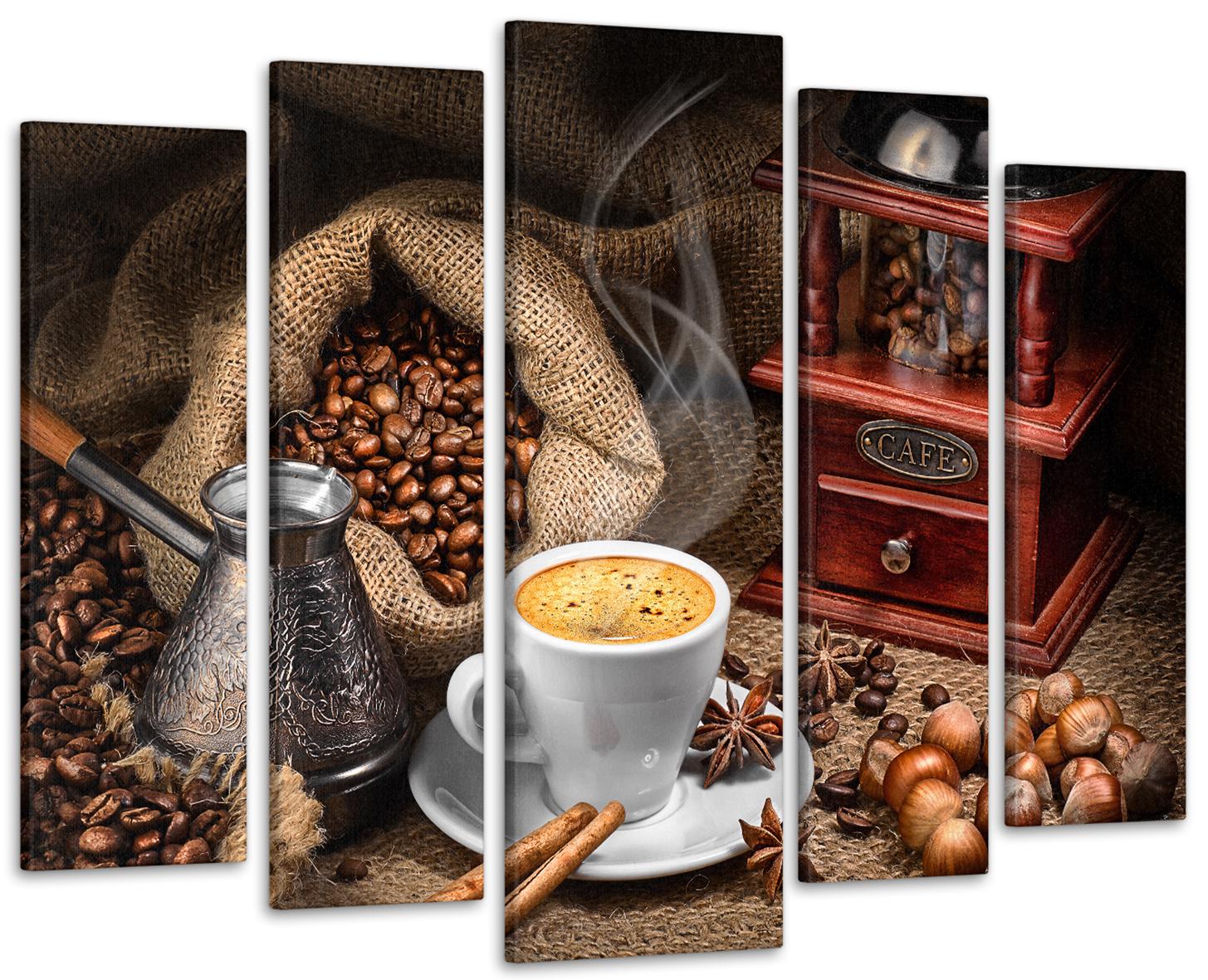 Картина модульная Кофе 110х160 см (Art-301_5)