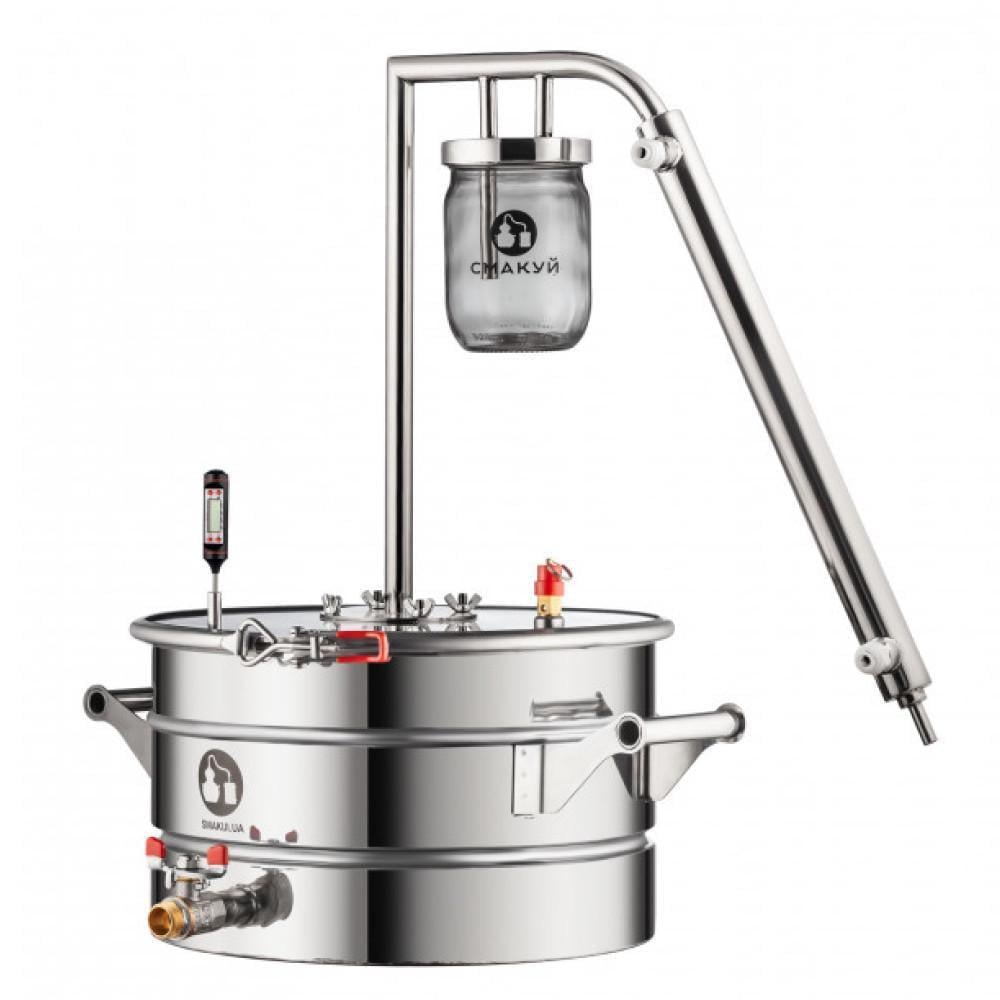 Дистиллятор Смакуй Классик на открытом кубе 15 л