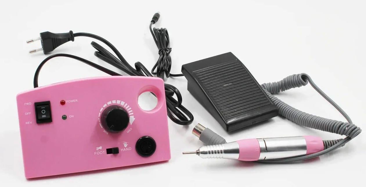 Фрезер для маникюра Nail Polisher DM-211 45000 оборотов 30 Вт Розовый (1452474273)