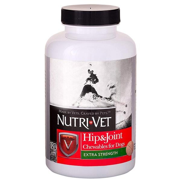 Таблетки для собак жевательные с МСМ Nutri-Vet Hip&Joint Extra связки и суставы (66664)