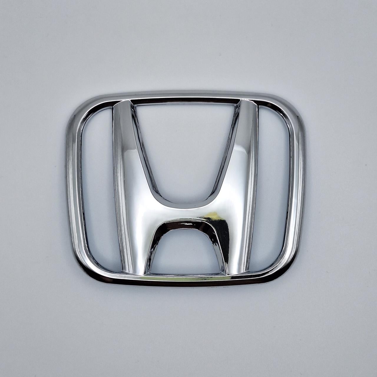 Эмблема Honda 98х80 мм Хром 75700-SMT-E00 (1947758744)
