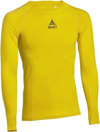 Термофутболка з довгими рукавами Select Baselayer Shirt With Long Sleeves 623540-555 M Жовтий