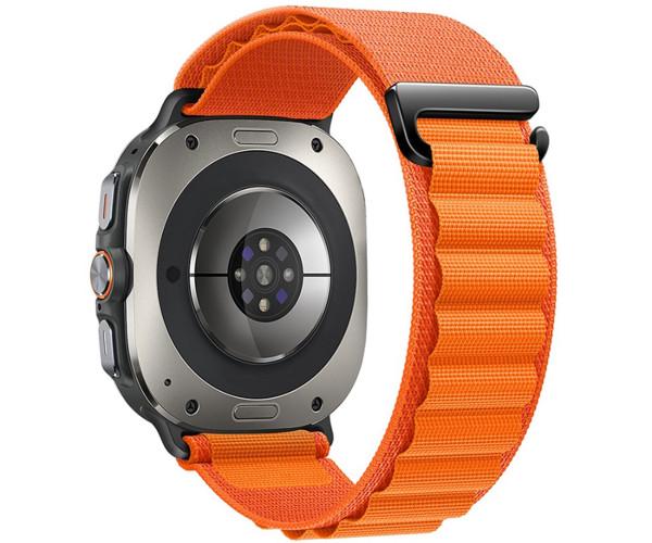 Ремінець Nylon Ocean для Samsung Galaxy Watch Ultra Помаранчевий (49710)