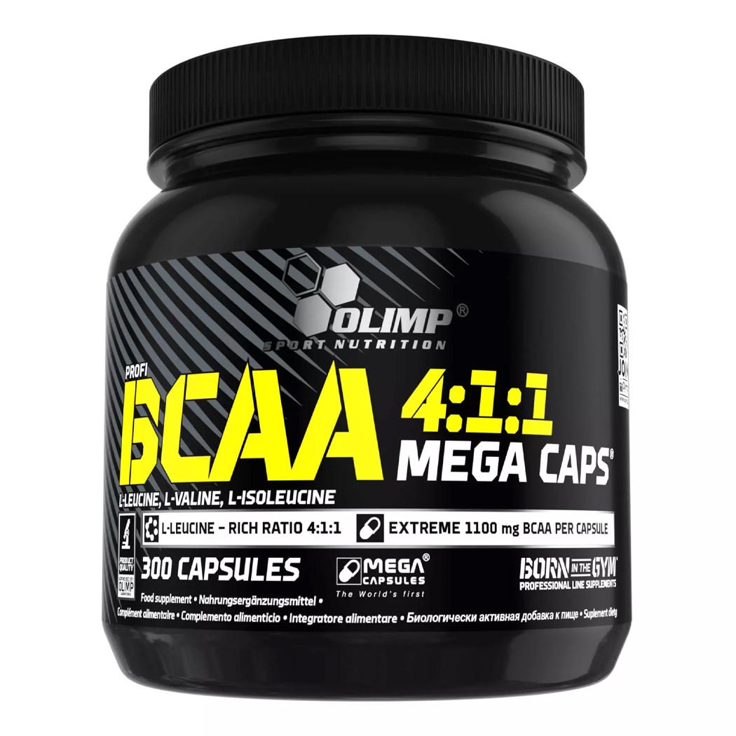 Аминокислоты Olimp BCAA 4:1:1 Mega Caps 300 капс. (09014-01)