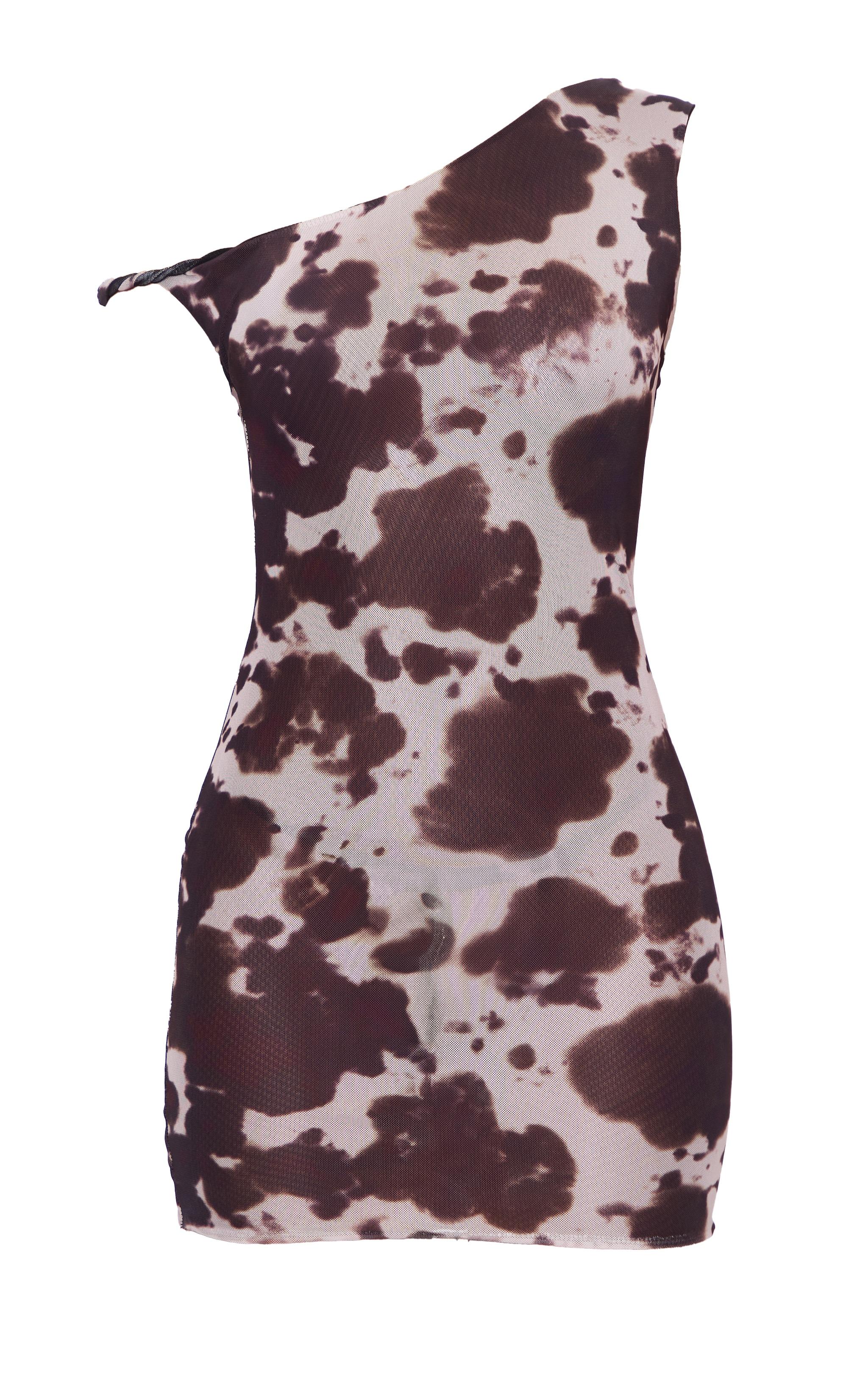 Платье Pretty Little Thing CNL0590 р. 38 Коричневый