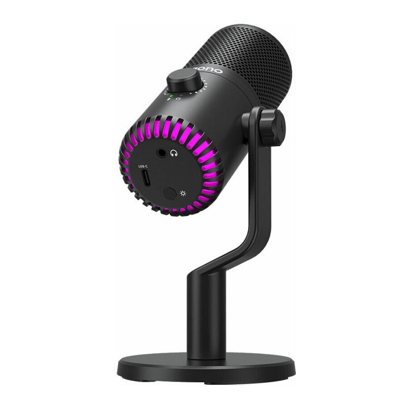 Конденсаторный микрофон Maono DM30 с RGB-подсветкой Черный (1659) - фото 3 Конденсаторный микрофон Maono DM30 с RGB-подсветкой Черный (1659) - фото 3