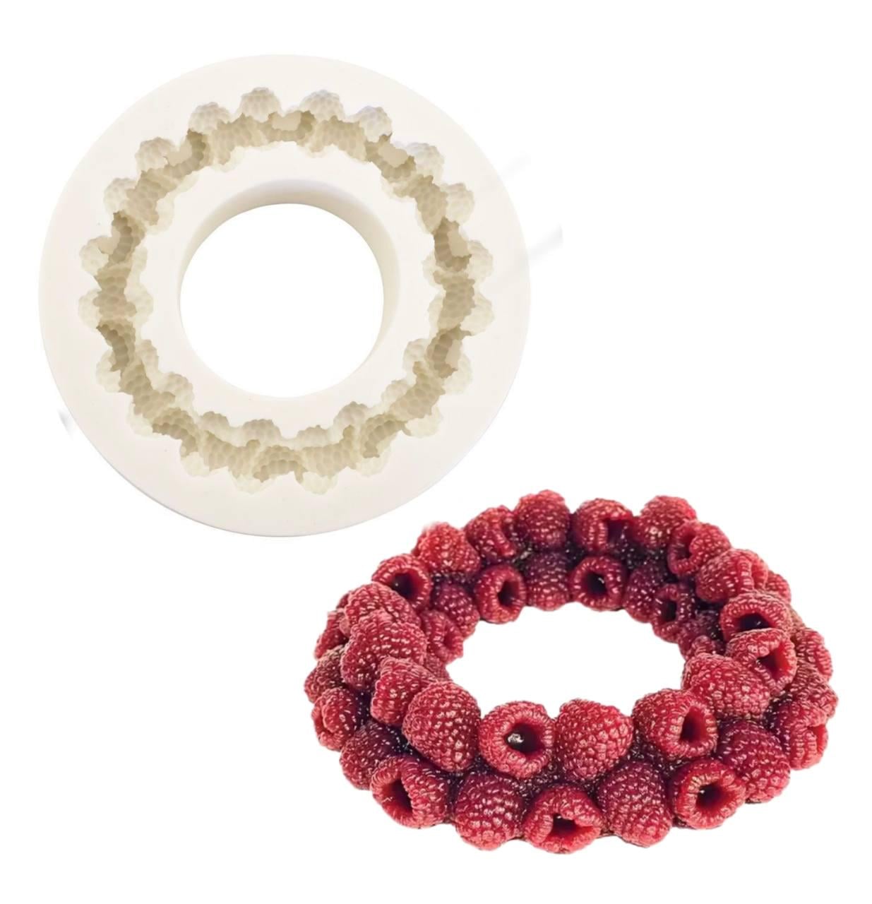 Молд силиконовый Венчик малины 85 мм (d0e4907c)