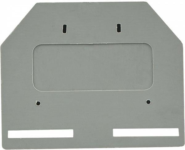 Пластина боковая для наборных клемм АСКО-Укрем JHN2-4 Cерый (A0130030014)