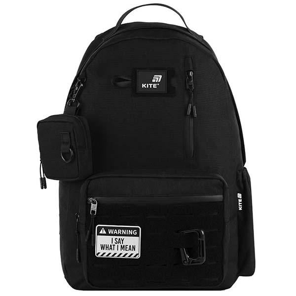 Рюкзак шкільний KITE 44х29,5х15 см Чорний (ЦБ-00033517)