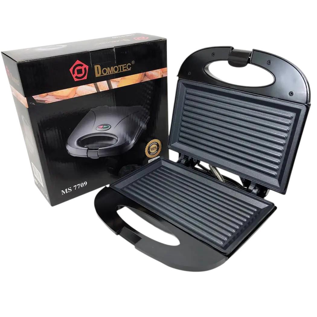 Бутербродница Domotec MS-7709 1000 Вт с антипригарным покрытием (ML-04978)