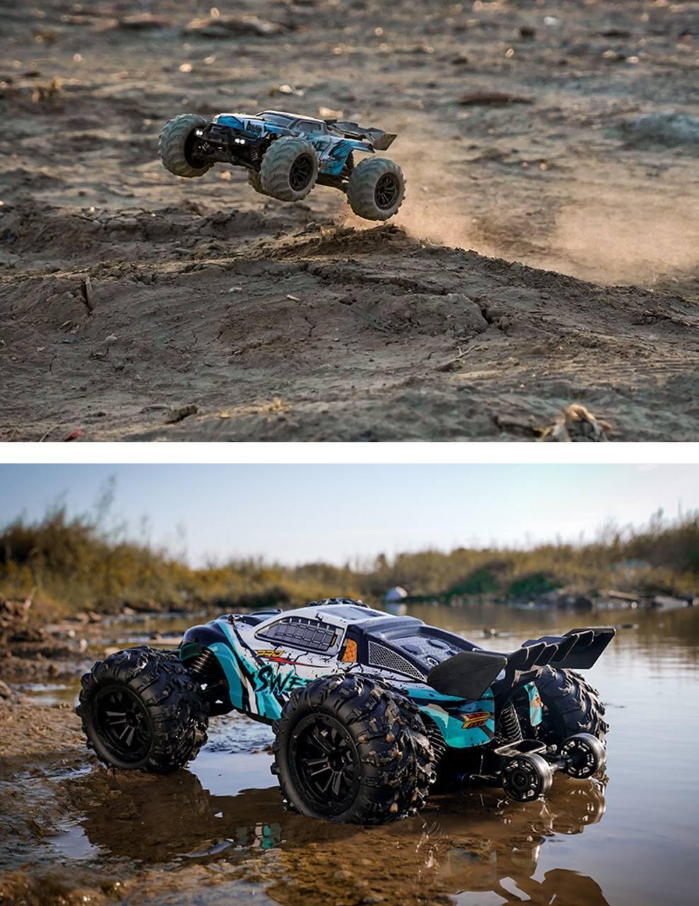 Машинка внедорожник на радиоуправлении SWEEP Pro 4Х4 70 км/ч Blue (u9z-gbb-lhn) - фото 4