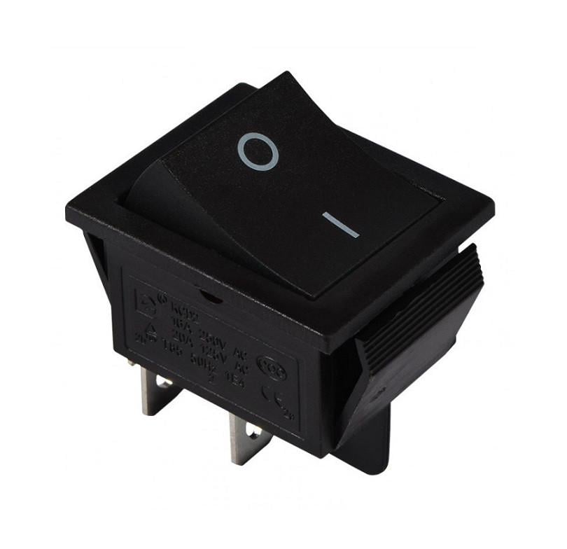 Переключатель TechnoSystems KCD2-201 B/B Black (1554870611)