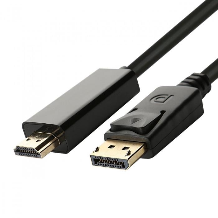 Кабель-перехідник Rias DisplayPort-HDMI 1,5 м Black (3_02357) - фото 2