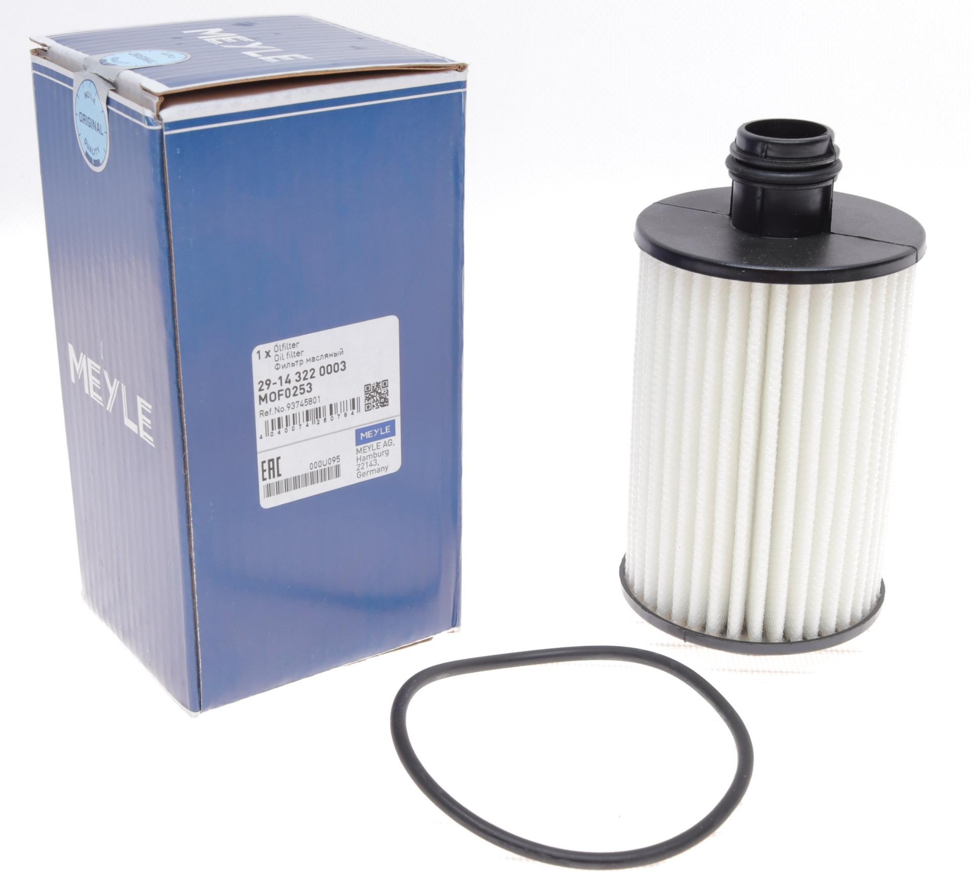 Фільтр масляний Meyle для Chevrolet Captiva/Cruze/Orlando/Opel Antara 2,0D/2,2D 10-/Dodge Ram 1500 3,0CRD 18- (29-14 322 0003)