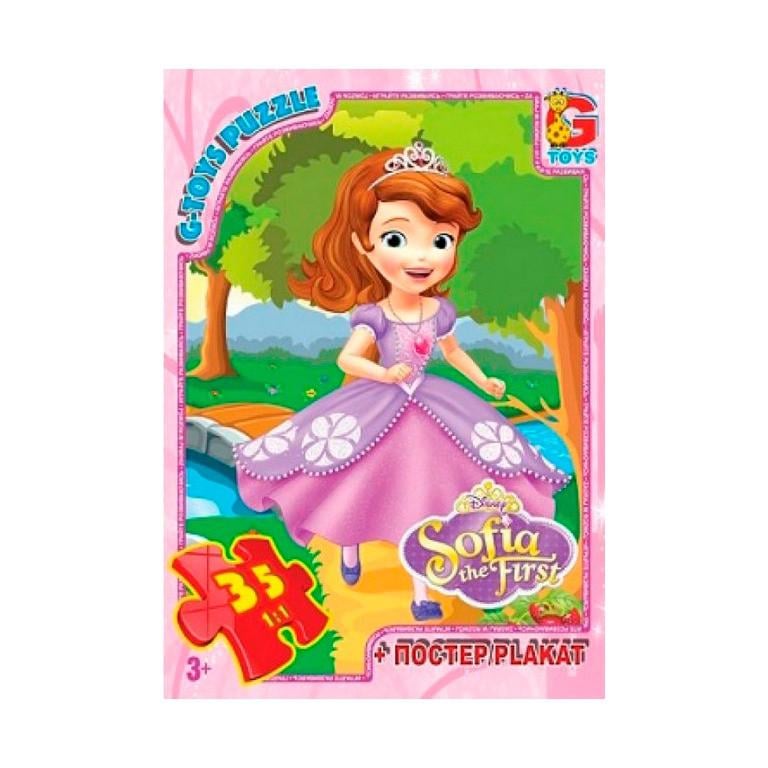 Пазлы детские картонные G-Toys София Прекрасная 35 эл. (IP-177-P-704)