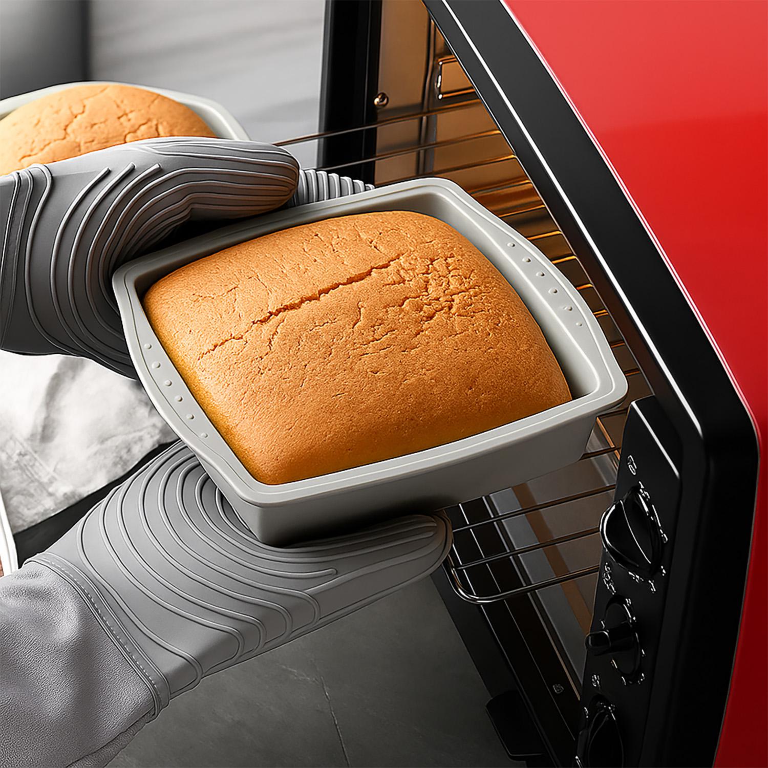 Форма для випікання 24,5x26,5 см Сірий (87449) - фото 13