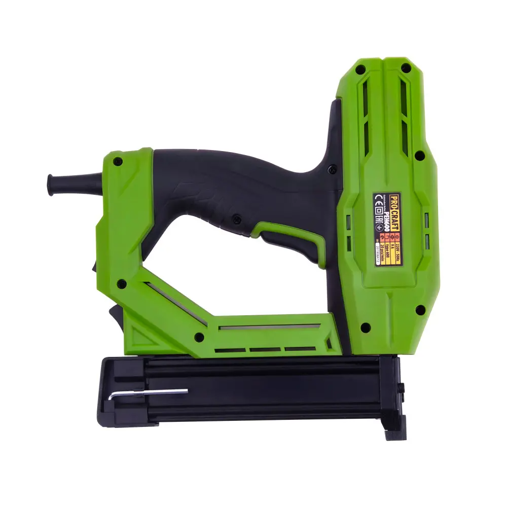 Степлер ProCraft PEH600 с набором гвоздей и скоб - фото 3