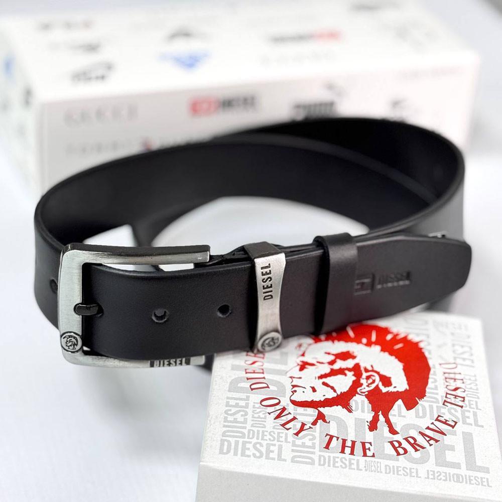 Ремень мужской Diesel кожаный брендовый (3840 PTR)