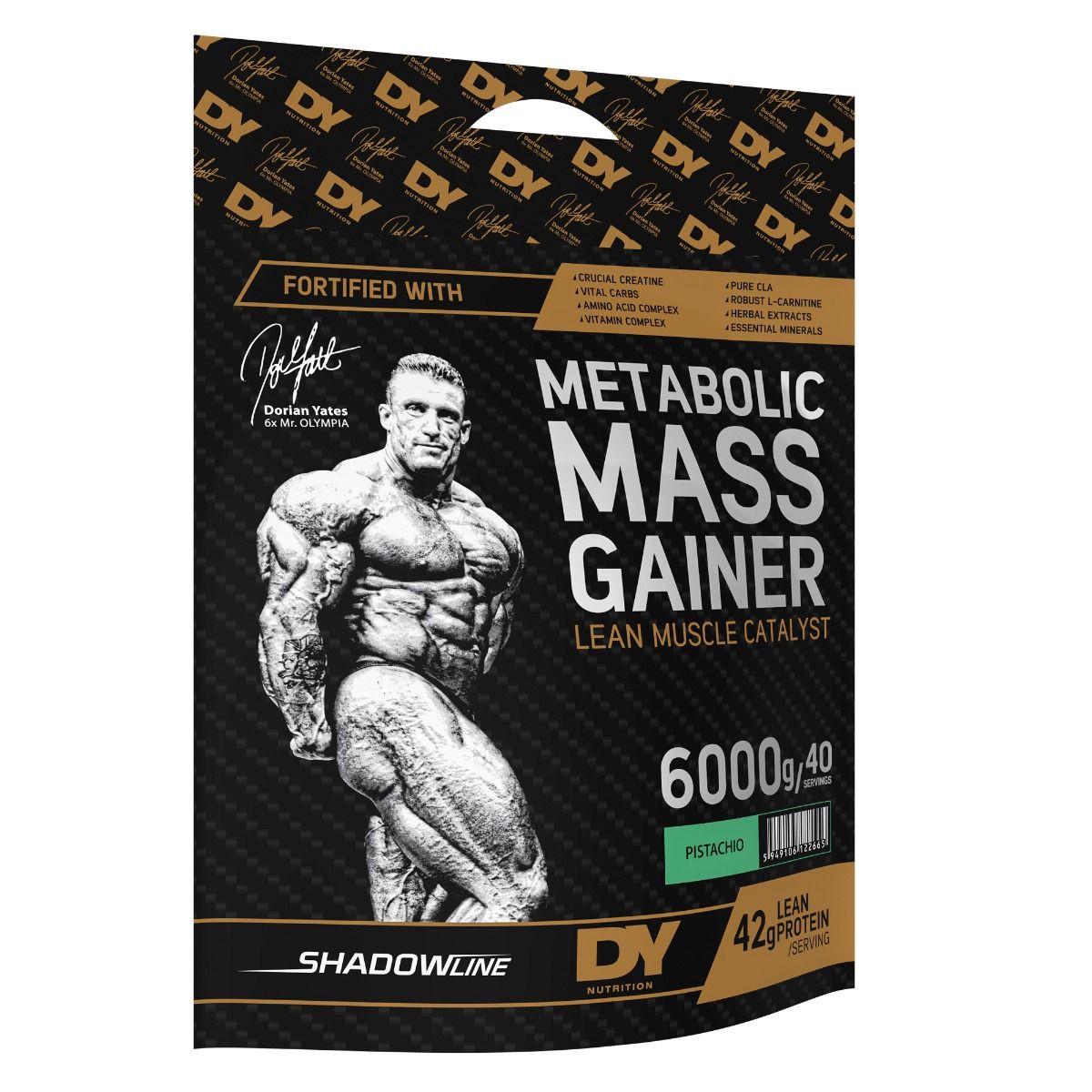 Гейнер Dorian Yates Nutrition Metabolic Mass Gainer Pistachio 6000 г