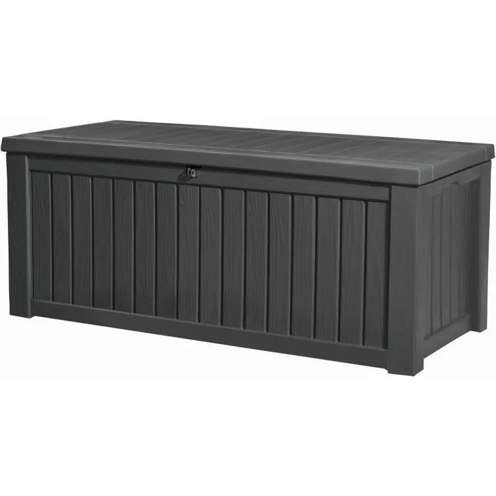 Ящик-скриня Keter Rockwood Storage Box 570 л Графітовий (250185)