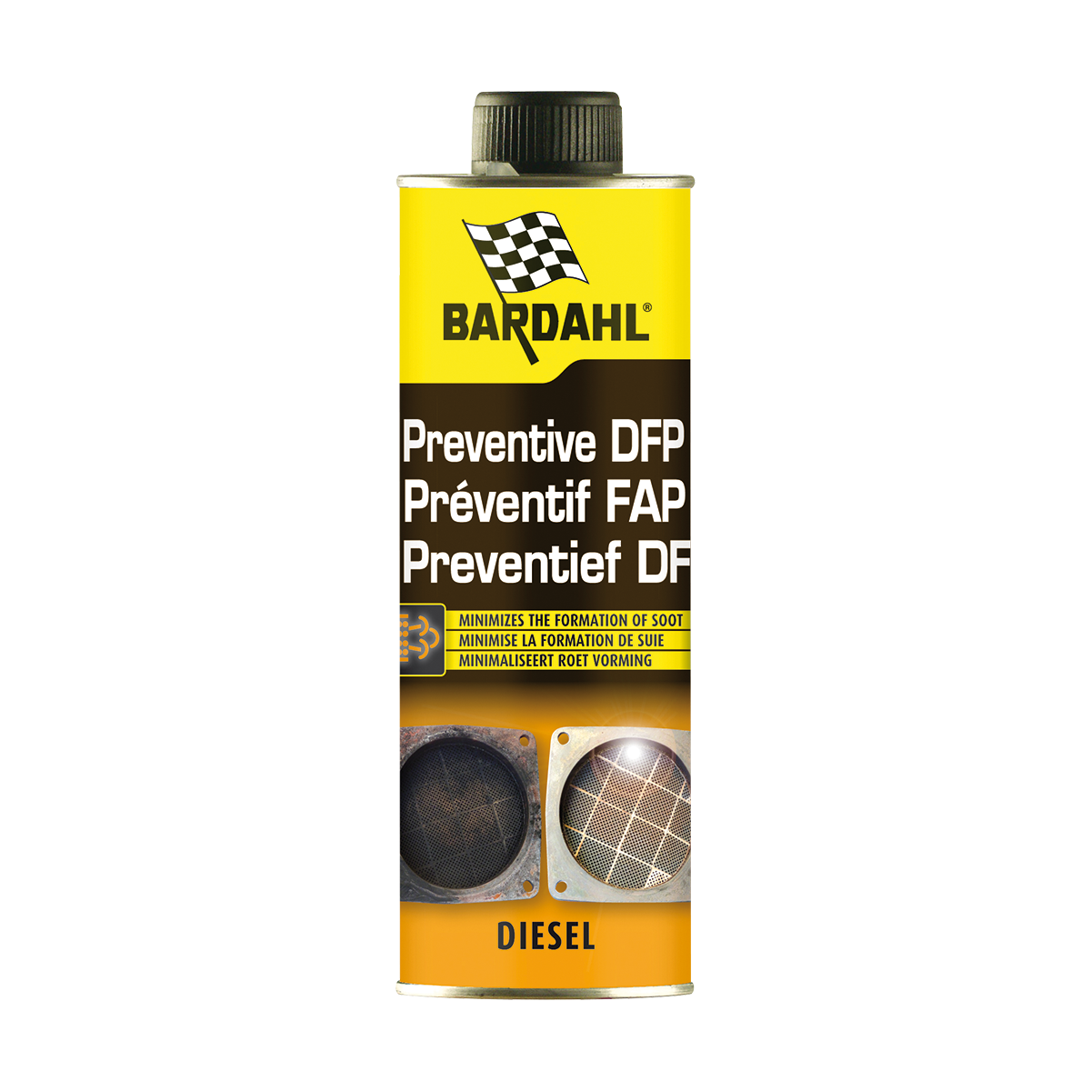 Присадка-очиститель фильтра сажевого Bardahl Preventive DPF 0,3 л (3612)
