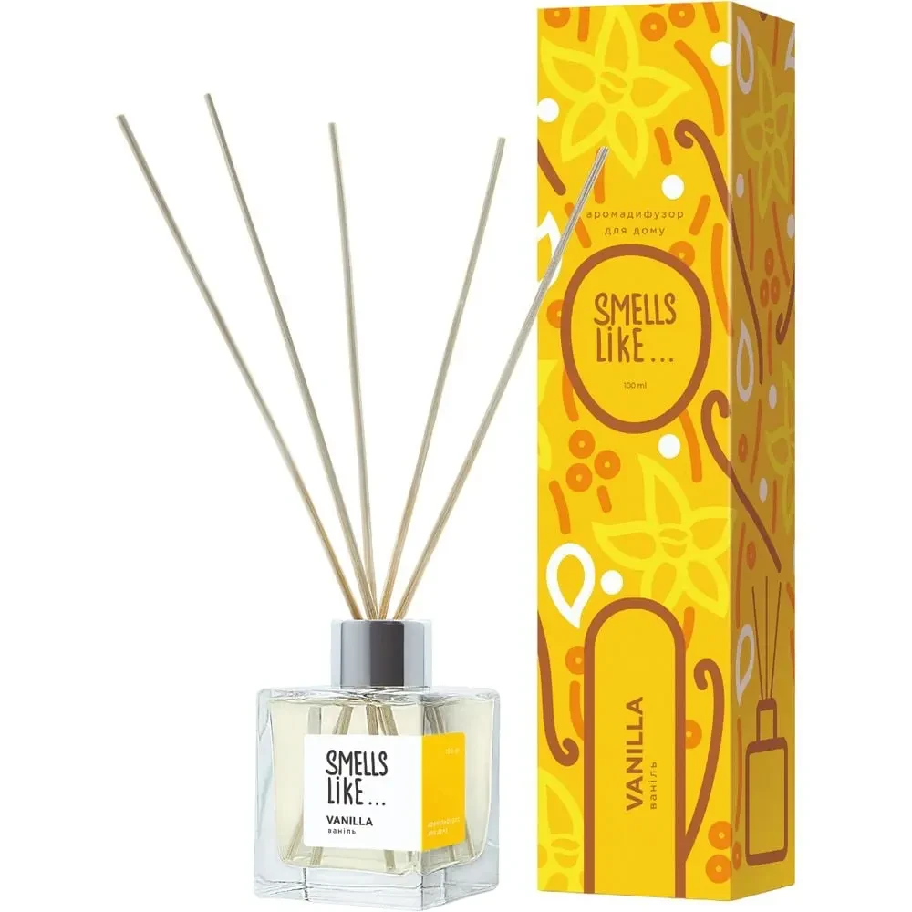 Аромадиффузор Smells Like Vanilla Ваниль 100 мл (2191092700) - фото 1 Аромадиффузор Smells Like Vanilla Ваниль 100 мл (2191092700) - фото 1