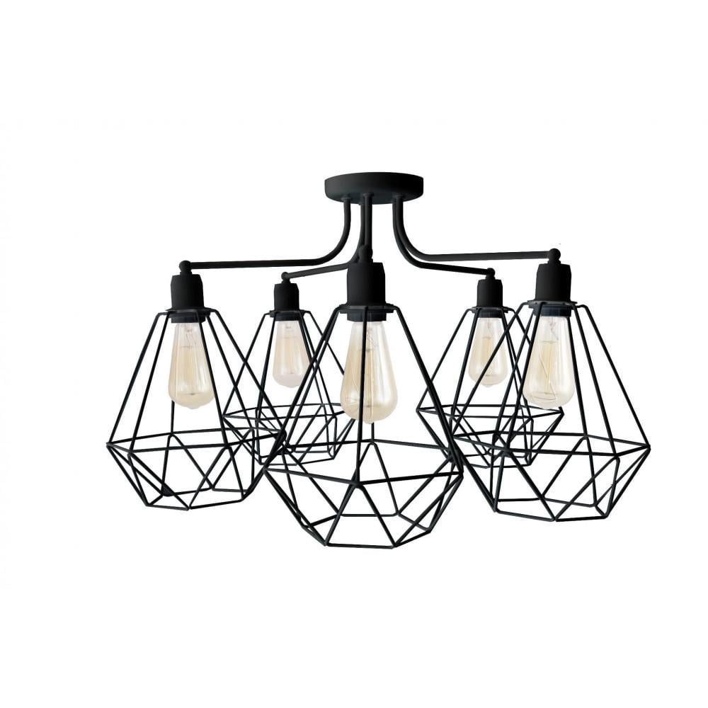 Люстра Karo 5 Black (PL-0001840 M/BLACK)