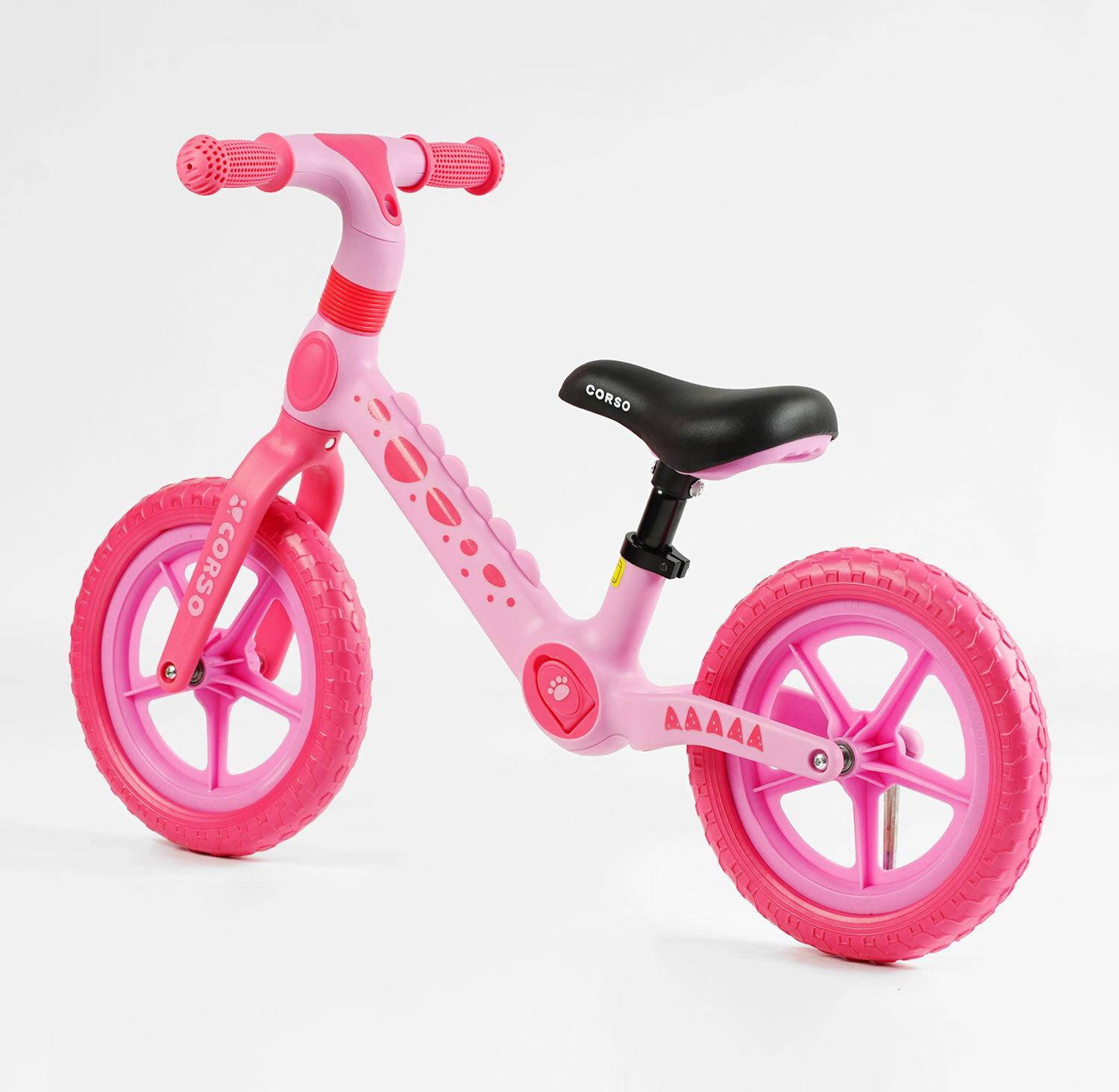 Беговел Corso CS-12366 нейлоновая рама/колеса 12" EVA