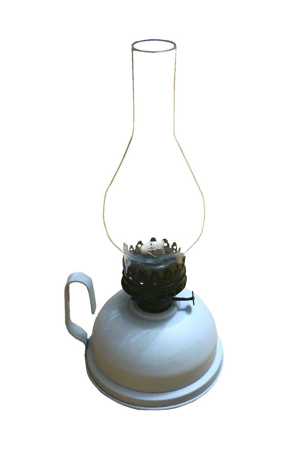 Керосиновая лампа металлическая Серый