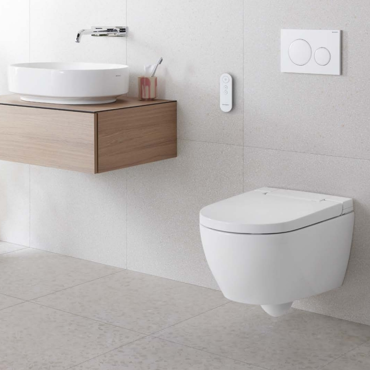 Унітаз-біде підвісний Geberit AquaClean Alba 146.350.01.1 з сидінням Білий (LM-146.350.01.1) - фото 3 Унітаз-біде підвісний Geberit AquaClean Alba 146.350.01.1 з сидінням Білий (LM-146.350.01.1) - фото 3