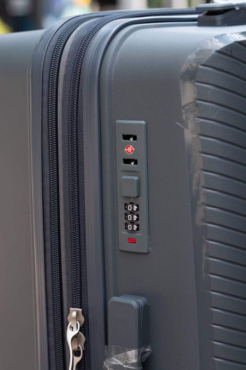Валіза пластикова Nuri 2002 L Сірий (11773456) - фото 6 Валіза пластикова Nuri 2002 L Сірий (11773456) - фото 6