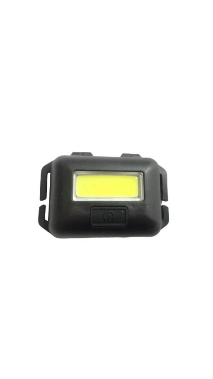 Ліхтарик налобний LED COB 10W реальний 3-5W 3 режими стробоскоп/ремінець 3хААА T89 Чорний (1396974760)