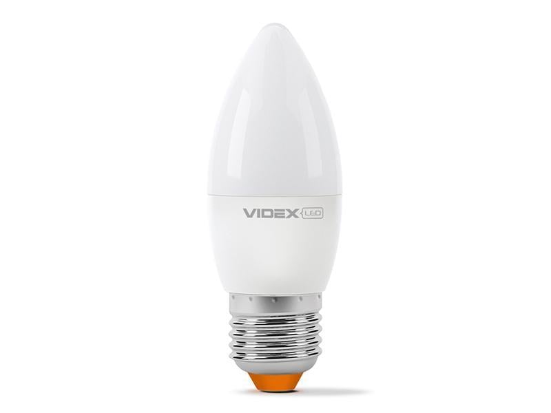 Светодиодная лампа VIDEX C37e 7W E27 4100K 220V (22811541)