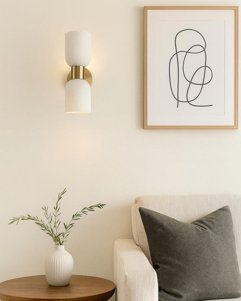 Бра Edlin PL321155W-2 Aurora E27 2x12W IP20 Латунний (28103931) - фото 2 Бра Edlin PL321155W-2 Aurora E27 2x12W IP20 Латунний (28103931) - фото 2