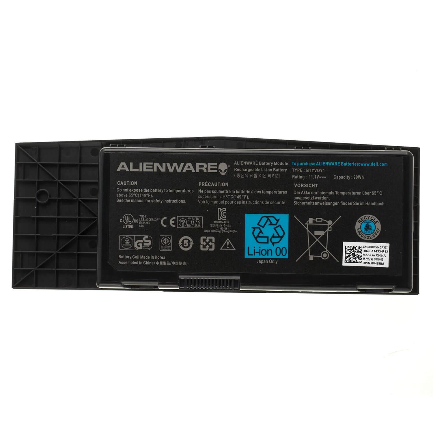 Акумулятор для Dell Alienware 17 R4