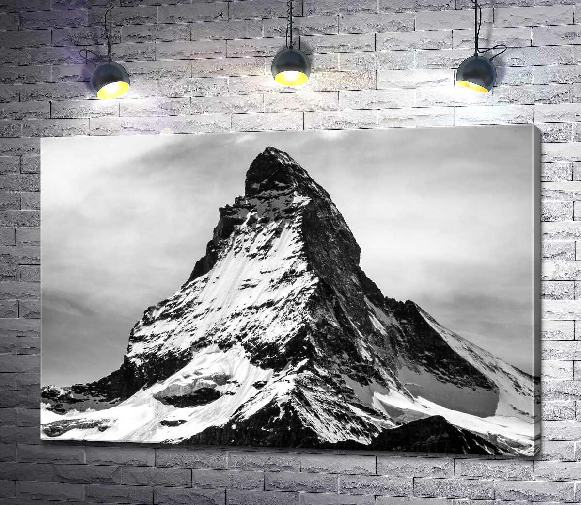 Картина ArtPoster Острый заснеженный шпиль горы Маттерхорн (Matterhorn) 130x88 см Модуль №1 (000266)