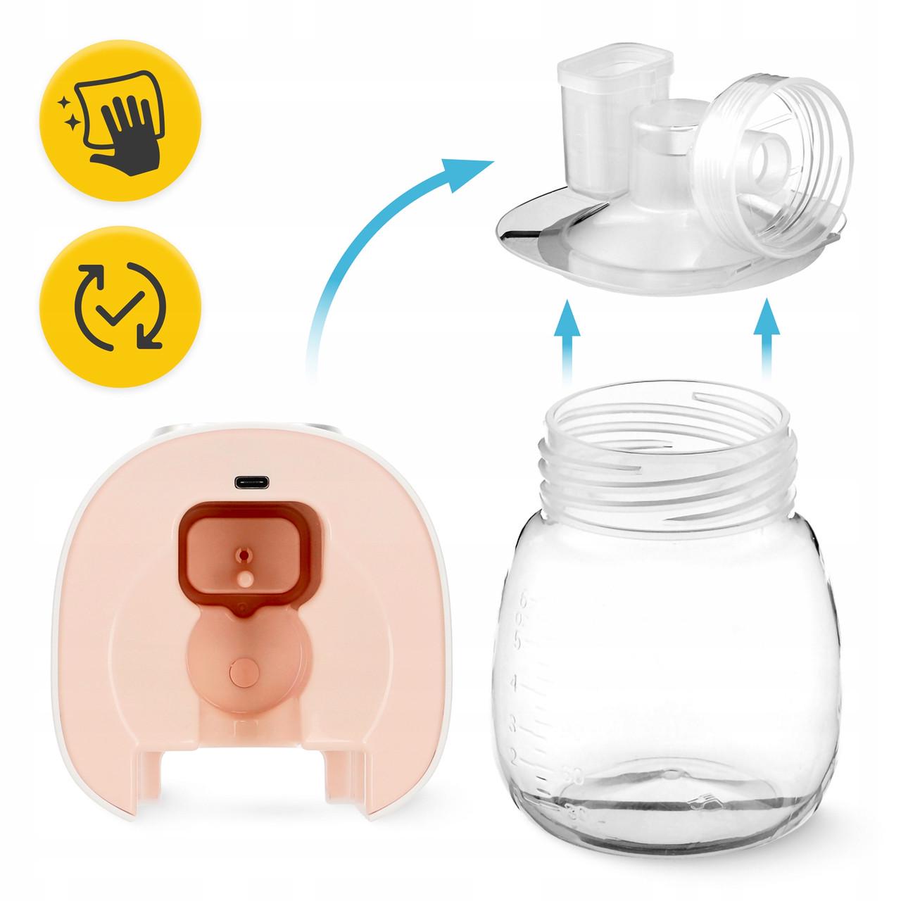 Молоковідсмоктувач електричний 4FIZJO Lite 180 мл White (P-5905973402422) - фото 7 Молоковідсмоктувач електричний 4FIZJO Lite 180 мл White (P-5905973402422) - фото 7