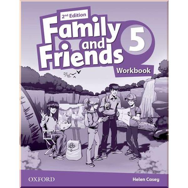 Книга Helen Casey "Family and Friends 2nd Edition 5 Workbook" (ISBN:9780194808101) - фото 1