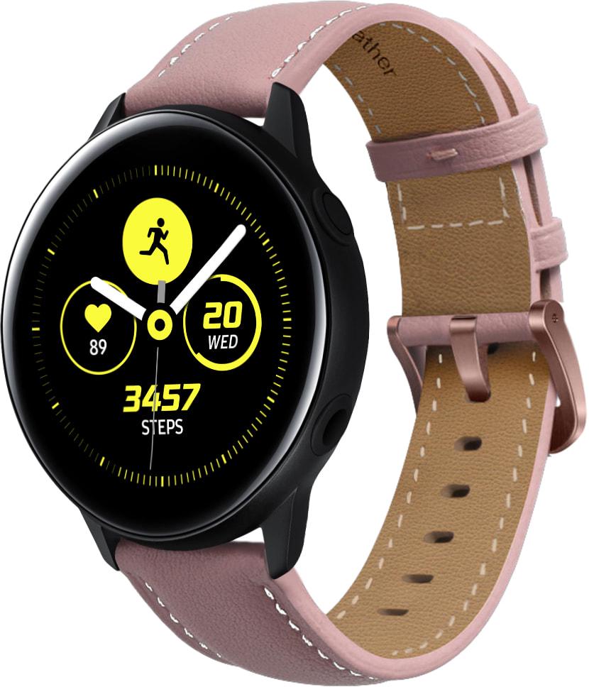 Ремешок кожаный Folsa для Galaxy Watch Active Pink (31520-31)