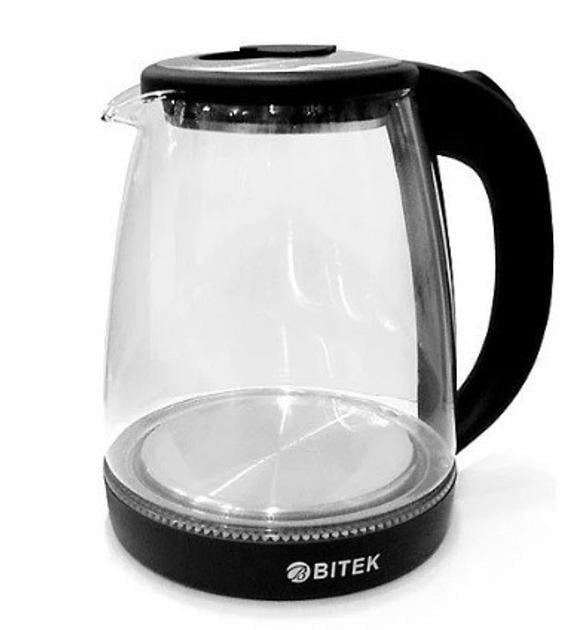 Чайник электрический Bitek BT-3110 2400 Вт 1,8 л Черный (614378)
