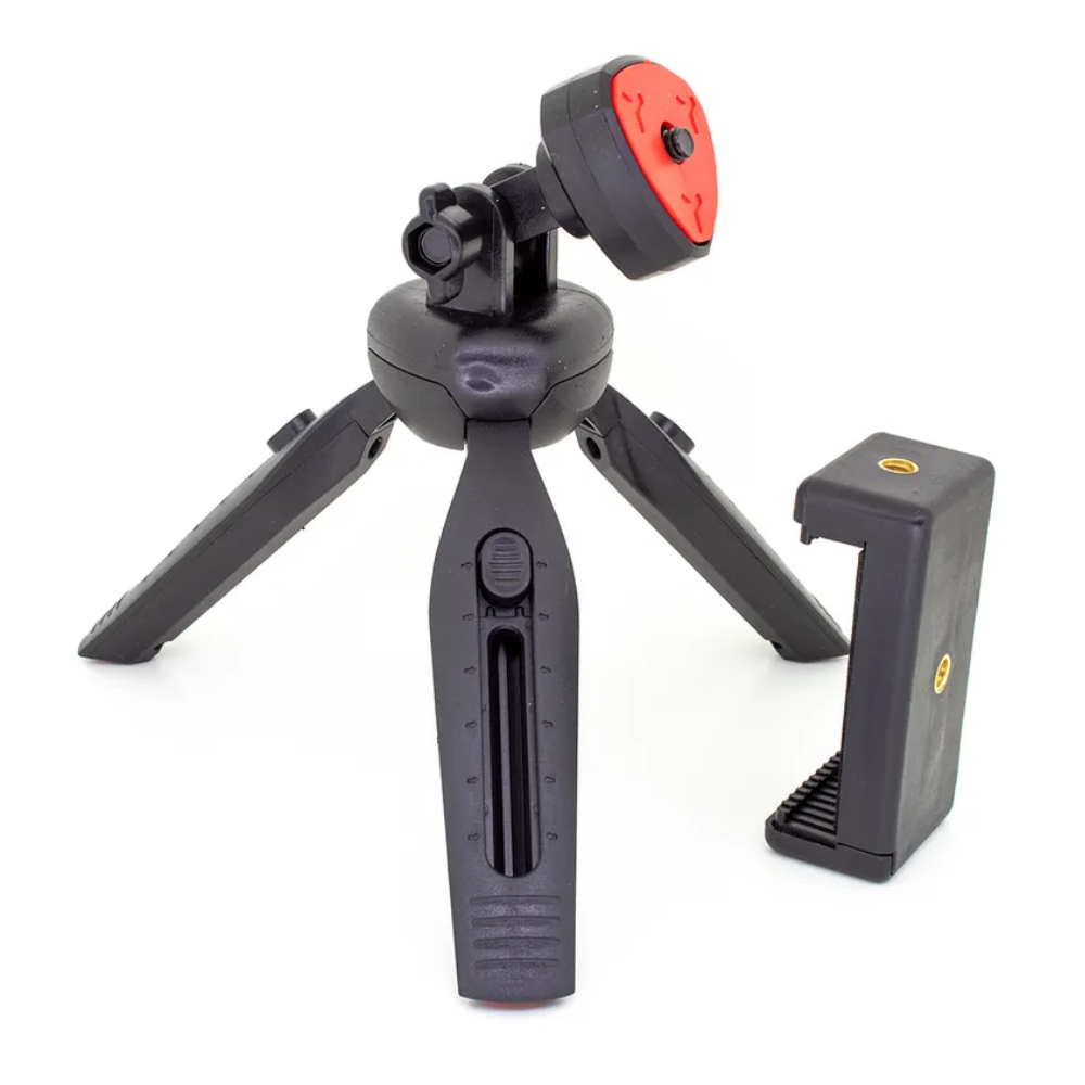 Штатив-трипод для телефона/камеры мини настольный Черный (Tripod-34) - фото 8