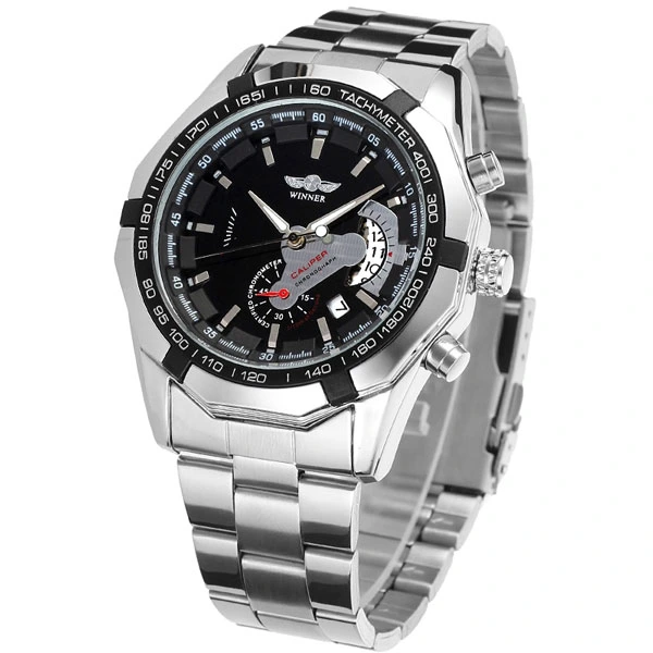 Годинник чоловічий механічний Winner Titanium (18482)