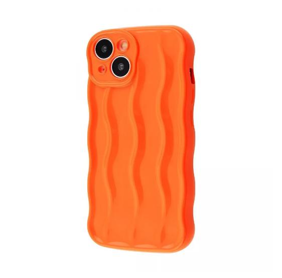Чехол-накладка для телефона WAVE Lines Case - iPhone 14 orange (471170024)