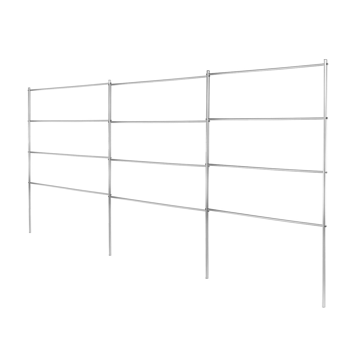 Опора для рослин шпалера садова 2300х6000 мм d 24 мм/d 12 мм (ШС-D24/D12-2300*6000)