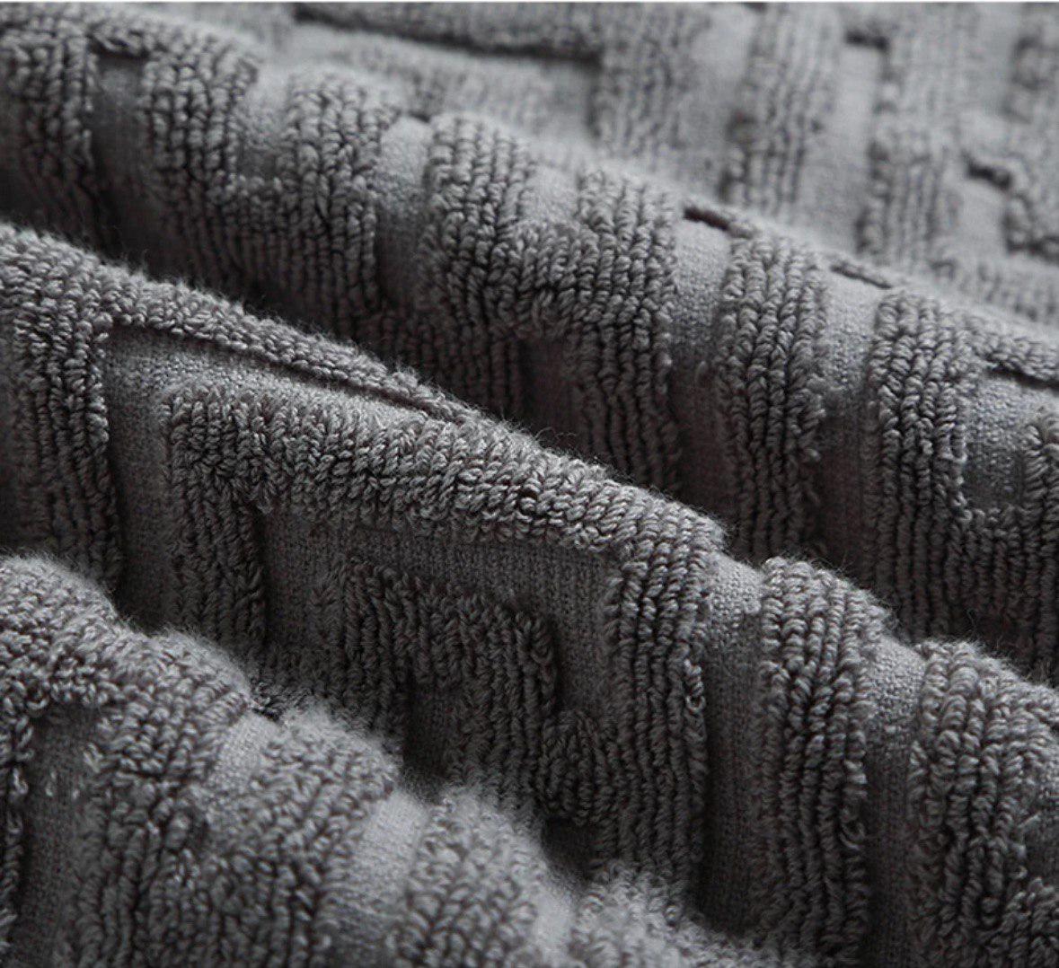 Полотенце банное Labirinth Organic 140х70 см Серый (RBathGrayLabirinth) - фото 2 Полотенце банное Labirinth Organic 140х70 см Серый (RBathGrayLabirinth) - фото 2