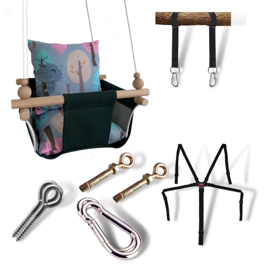 Детская качеля Infancy Сказочный лес Темно-зеленый (10058544)