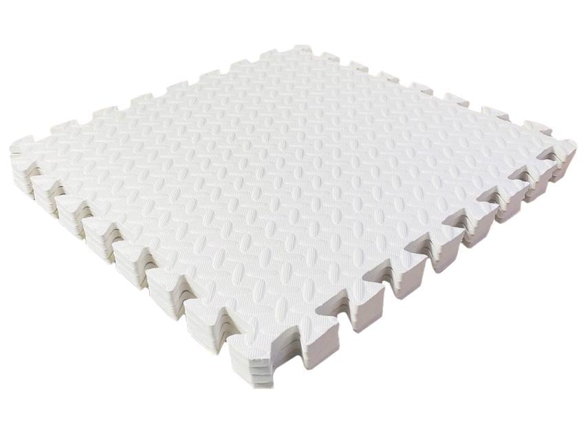 Підлога м'яка-пазл EVA 500х500х10 мм Білий (1994665994) - фото 2