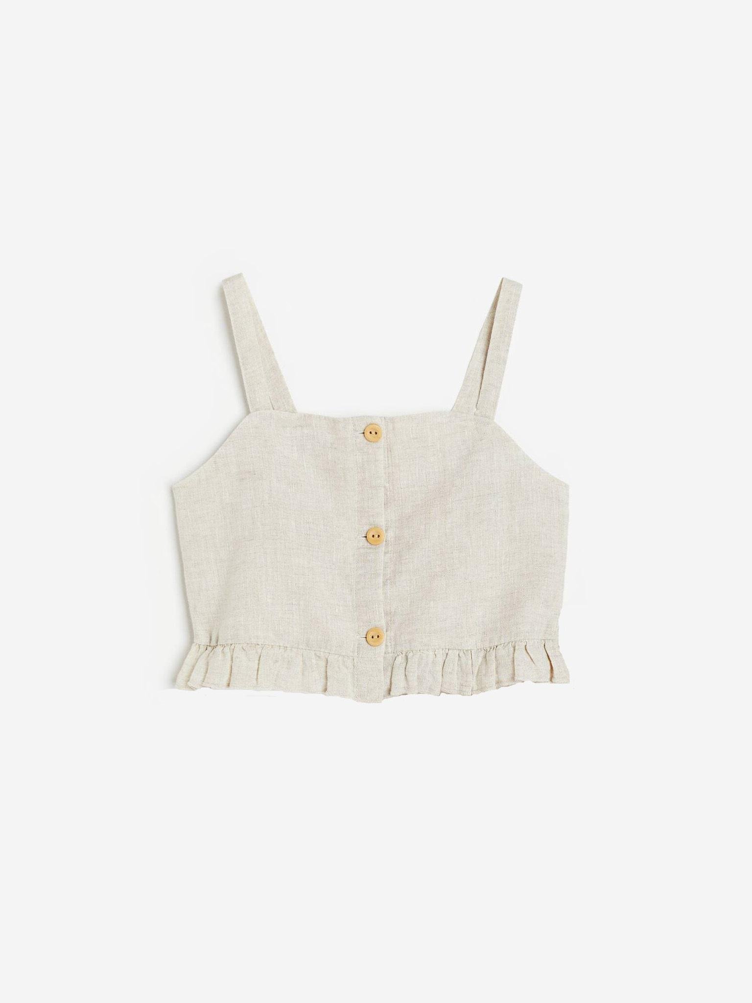 Майка H&M р. 98 см Світло-бежевий (A26099908841)