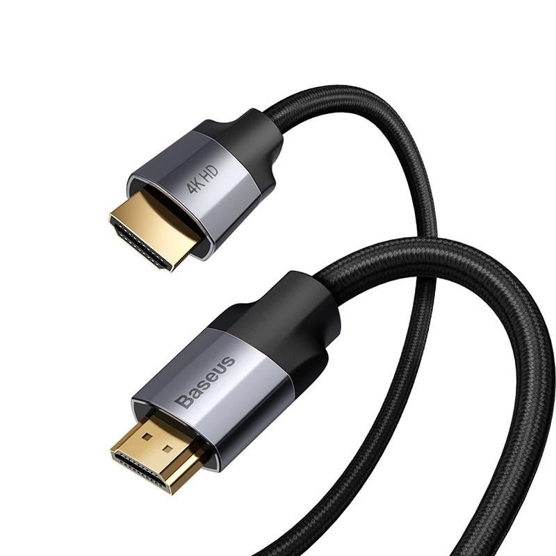 Кабель BASEUS HDMI Enjoyment Series 4KHD Male To 4KHD Male 5 м - фото 1