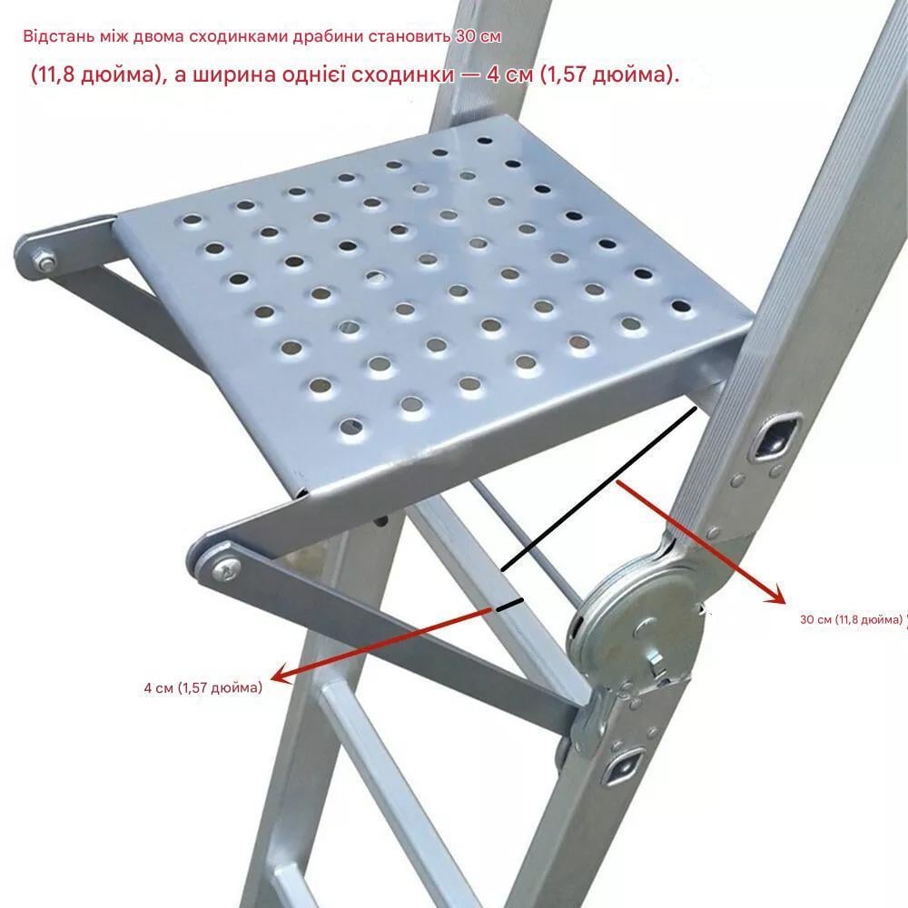 Пплатформа для сходів до 150 кг Silver - фото 8 Пплатформа для сходів до 150 кг Silver - фото 8